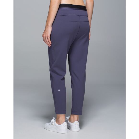 Lululemon Exquisite Trouser Crop Nightfall Pants Size 4 - Picture 3 of 11